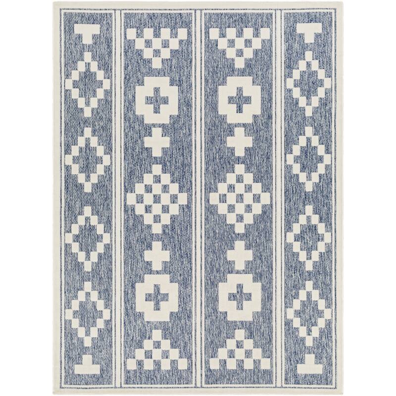 Livabliss San Diego Indoor/ Outdoor Geometric Area Rug
