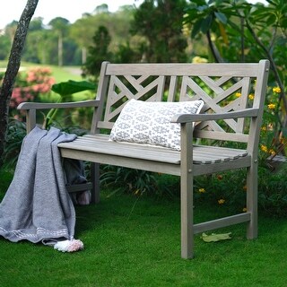 Cambridge Casual Isla 4-foot Teak Wood Patio Bench