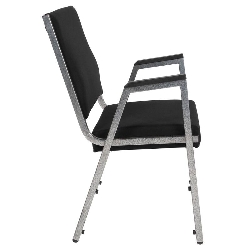 4 PK 1500 lb. Rated Antimicrobial Bariatric Reception Arm Chair