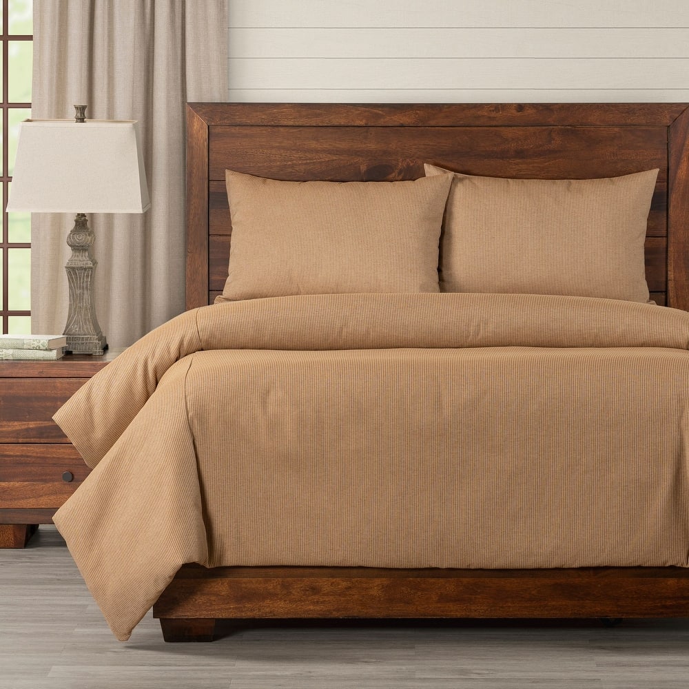 Smithsonian Redeem Stripe Eco-friendly Duvet Set