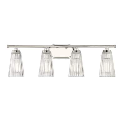 Savoy House 8-1745-4 Chantilly 4 Light 31" Wide Bathroom Vanity Light