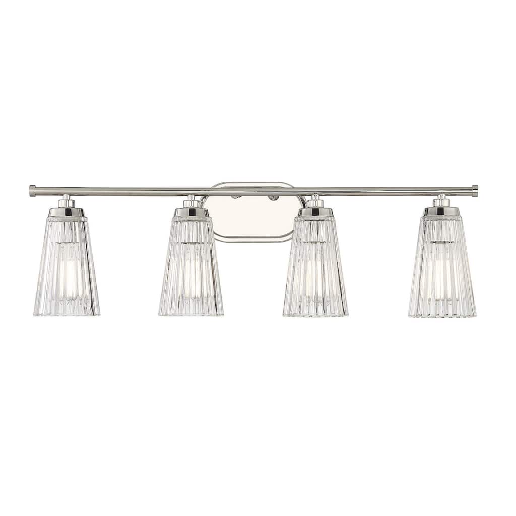 Savoy House 8-1745-4 Chantilly 4 Light 31" Wide Bathroom Vanity Light