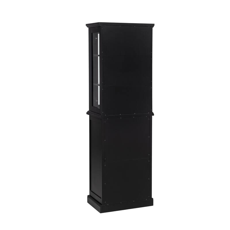 Serenity Tall Cabinet Black