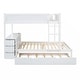 preview thumbnail 45 of 45, Full-Over-Full Bunk Bed with Twin size Trundle, Storage and Desk