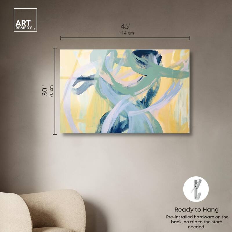 Entangled Embrace I Acrylic by Art Remedy, Ready to Hang
