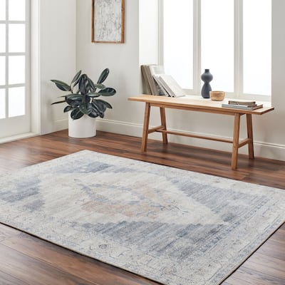 Livabliss Luca Updated Traditional Medallion Area Rug