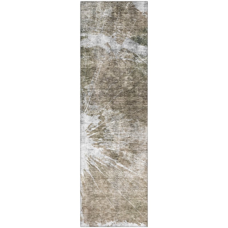 Premium Washable Super Soft Abstract Woodgrain Mayfield Rug