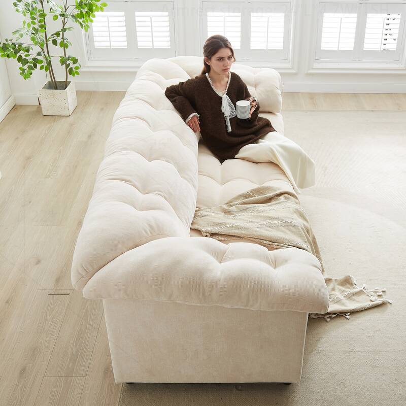 Comfortable Chenille Sofa for Various Spaces, Enhancing Interior Style
