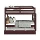 preview thumbnail 17 of 25, Taylor & Olive Trillium Twin over Twin Bunk Bed with Ladder, Trundle