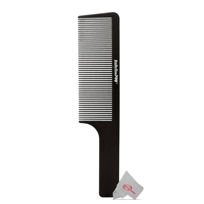 BaByliss Pro LIMITED EDITION Cordless Metal Double Foil Shaver (Gray) FXFS2GY + BaByliss Pro Fade Brush BPFADEB + 9" Comb