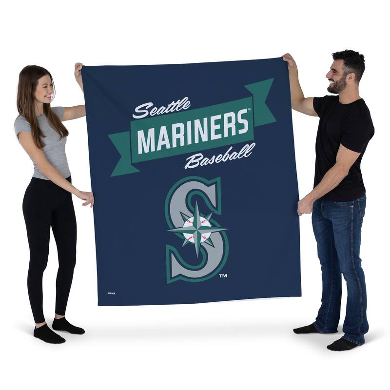 MLB Premium Mariners Printed Wall Hanging - 34"x40"