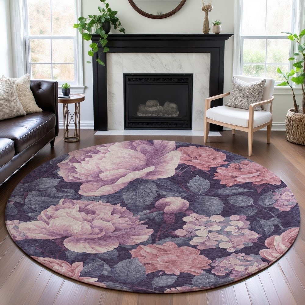 Premium Washable Super Soft Floral Mayfield Rug