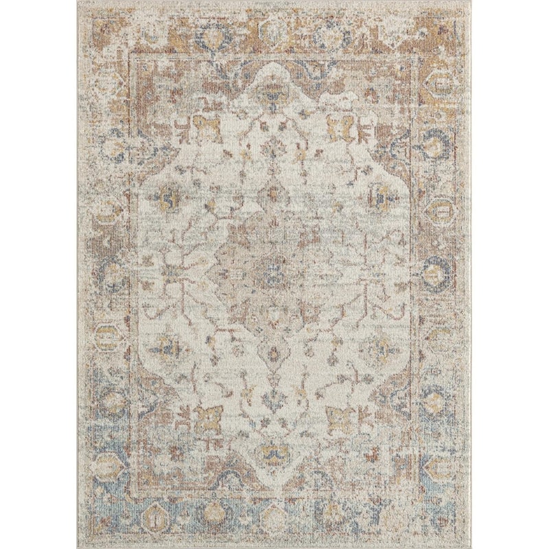 Luxe Weavers Floral Medium Pile Area Rug, Indoor Carpet