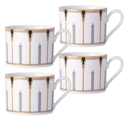 Empire Gold Set Of 4 Cups, 8 oz.