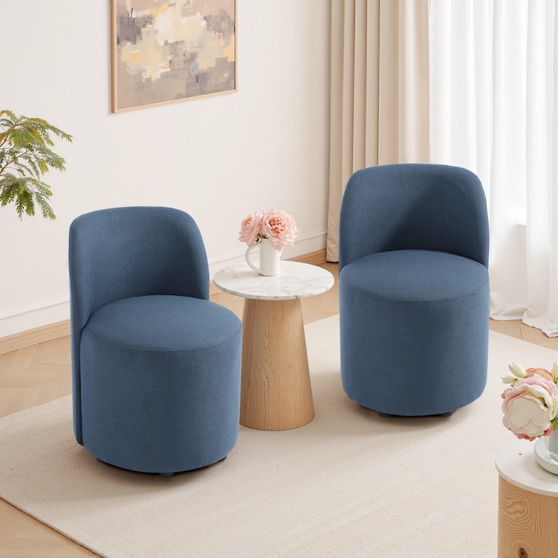 Lumibee 21" W Upholstered Side Dining Chair Set of 2