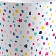 preview thumbnail 3 of 1, Multi Confetti Dot Wastebasket - multi on blue/white