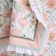 preview thumbnail 5 of 3, The Peanutshell Organic Cotton Crib Bedding Set for Baby Girls, Wildflower, 4 Pieces