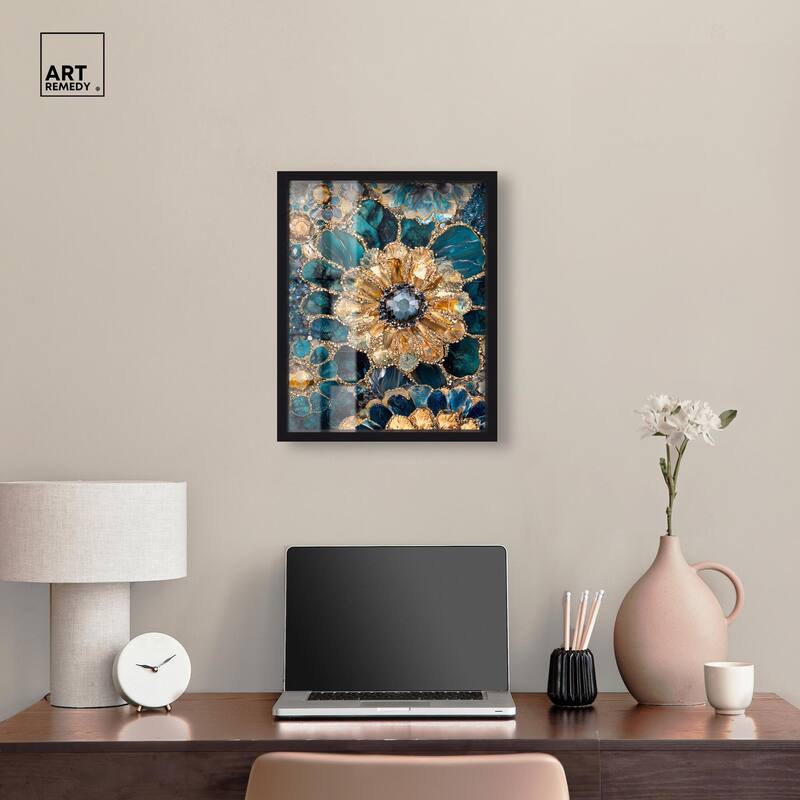 Opulent Geode IV Shadowbox by Art Remedy