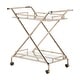 preview thumbnail 4 of 8, Palisade Champagne Gold Bar Cart by iNSPIRE Q Bold