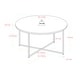 preview thumbnail 12 of 32, Middlebrook Designs 36-inch Round Coffee Table