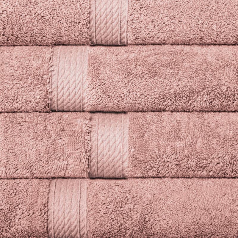 Superior Egyptian Cotton Pile Heavyweight Hand Towel Set of 4