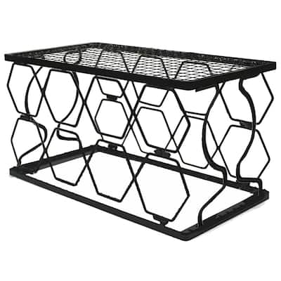 Mikasa Gourmet Basics 8-Bottle, Collapsible, Stackable Wine Rack