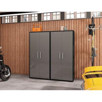 Manhattan Comfort Eiffel Storage Cabinet (Set of 2)