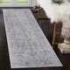 preview thumbnail 9 of 7, LOOM & LUXE Collection Grey/Oriental Non-Shedding Area Rug