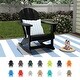 preview thumbnail 1 of 85, POLYTRENDS Laguna Adirondack Eco-Friendly Poly All-weather Outdoor Rocking Chair