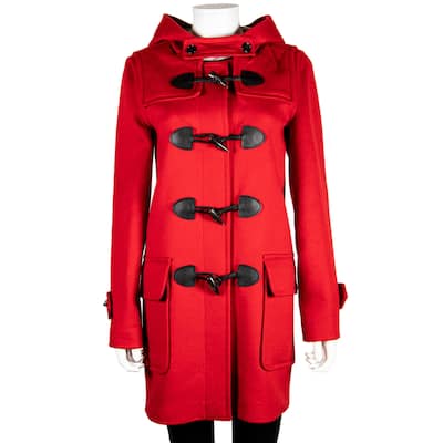Burberry Minstead Wool Toggle Coat