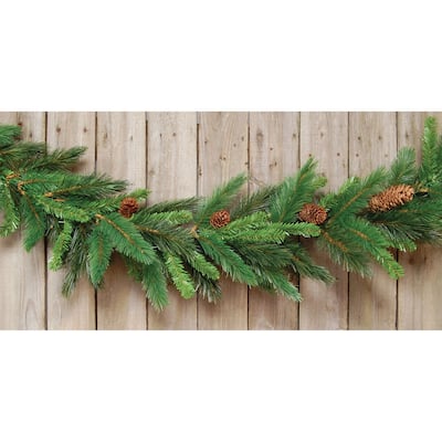Imperial Majestic Pine Garland - Green - 108 inches