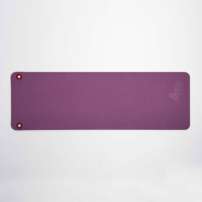 Ecowise Deluxe Workout / Fitness Mat - 5/8" Thickness - 5/8" x 23" x 72" - Plum