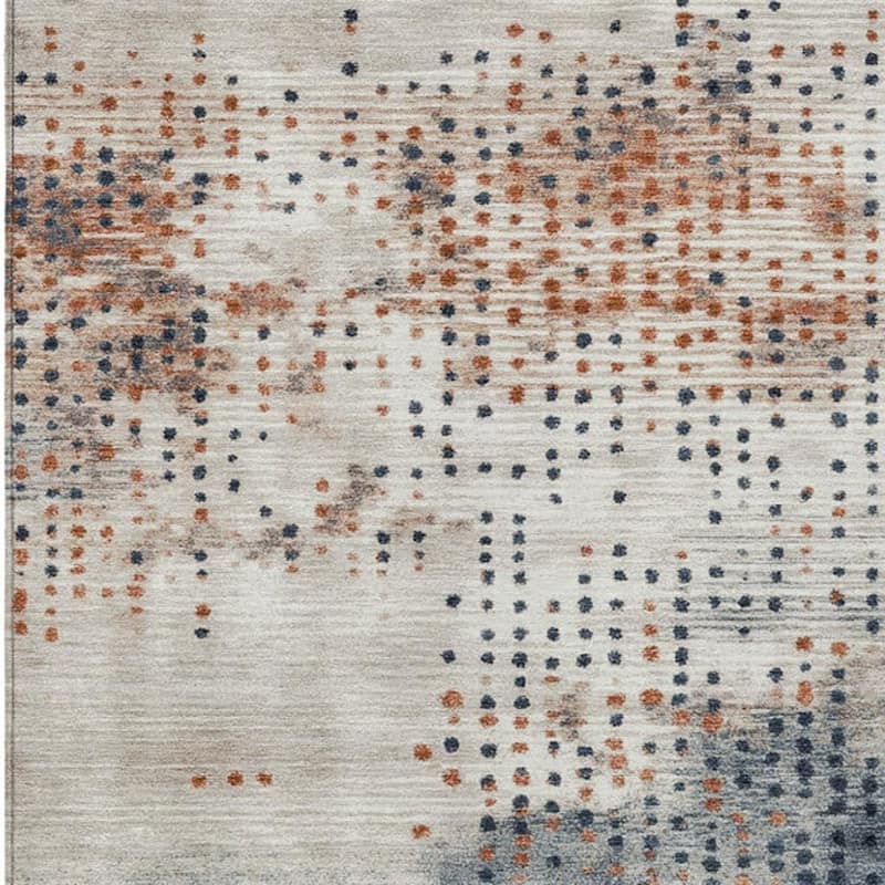 HomeRoots Geometric Transitional Rectangle Outdoor Rug