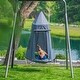 preview thumbnail 19 of 27, gobaplay Round Tree Swing, 39" Platform Saucer (Swingset Frame Not Included)