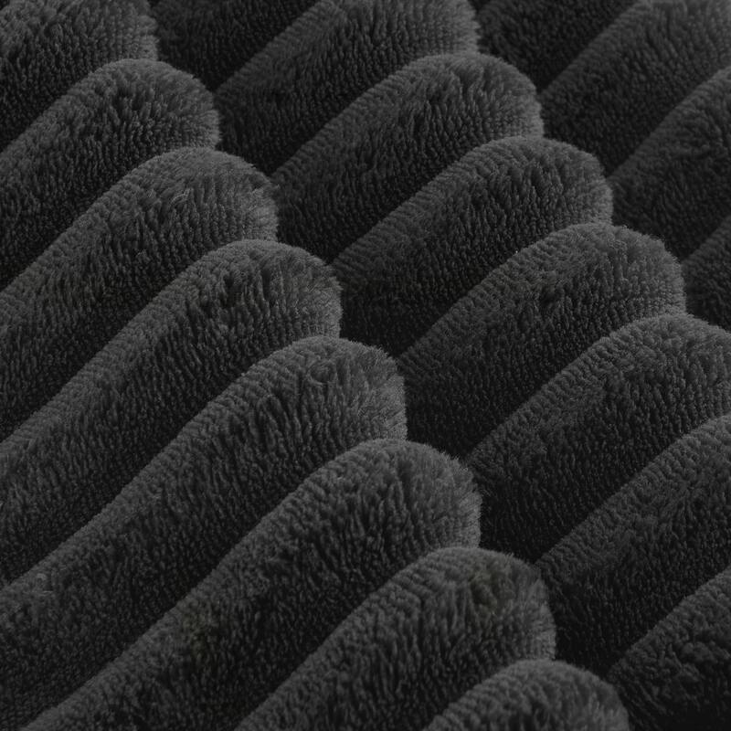 Sectional Couch with L-Shape Chaise, Modular Sofa with Movable Ottoman