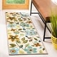 preview thumbnail 3 of 20, Safavieh Handmade Four Seasons Nichelle Floral Rug 2'3" x 6' Runner - Ivory/Multi - Runner