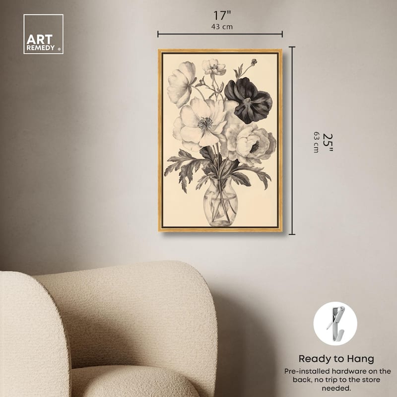 Herbarium's Hush II Canvas by Art Remedy