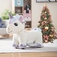 preview thumbnail 4 of 8, Gymax 6V Electric Animal Ride On Toy Unicorn Kids Plush Ride-on w/