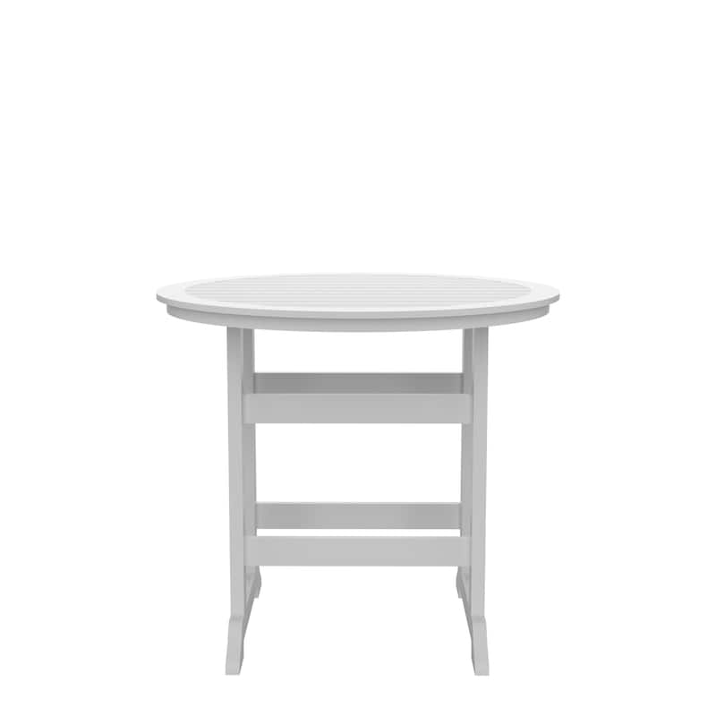 Patio Bar Table Set High Top Outdoor Table and Chairs Set of 5