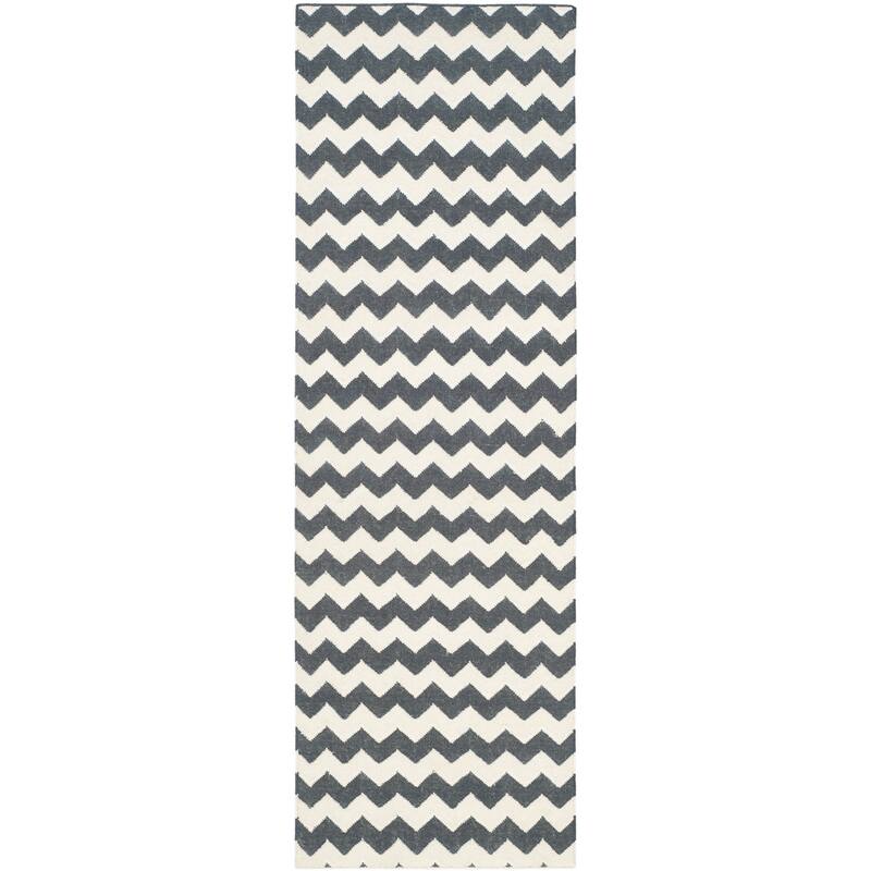 SAFAVIEH Handmade Flatweave Dhurries Kasturi Modern Wool Rug