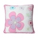 preview thumbnail 9 of 7, Cozy Line Pink Blossom Cotton Reversible Quilt Bedding Set With Decorative Pillows