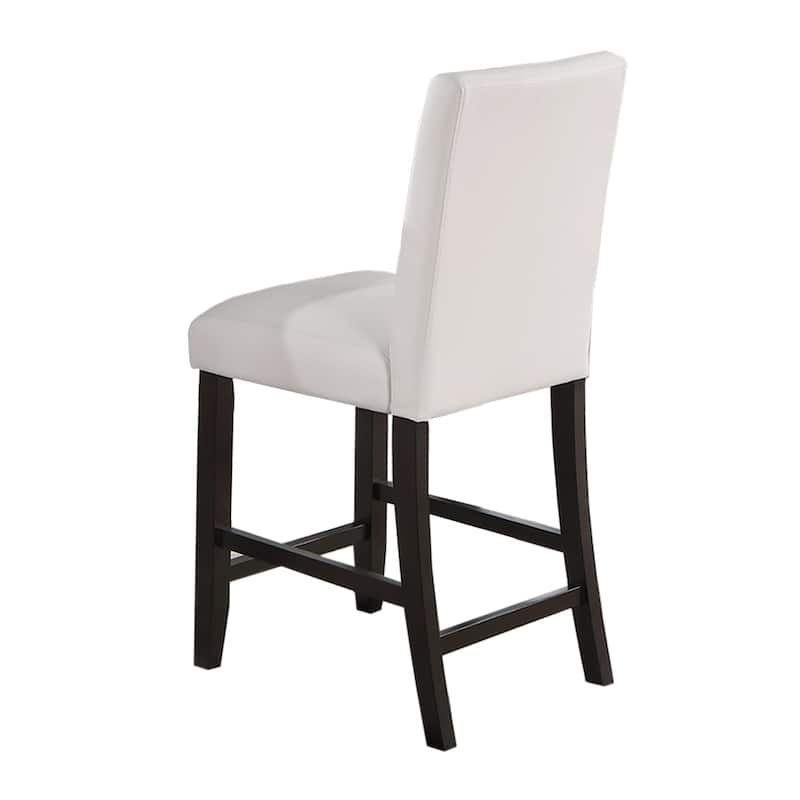 5 Piece Counter Height Dining Set with Footrest