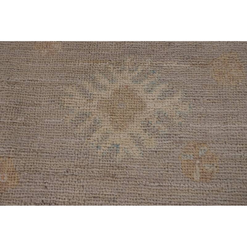Oushak Vegetable Dye Area Rug Handmade Wool Carpet - 8'3"x 10'2"