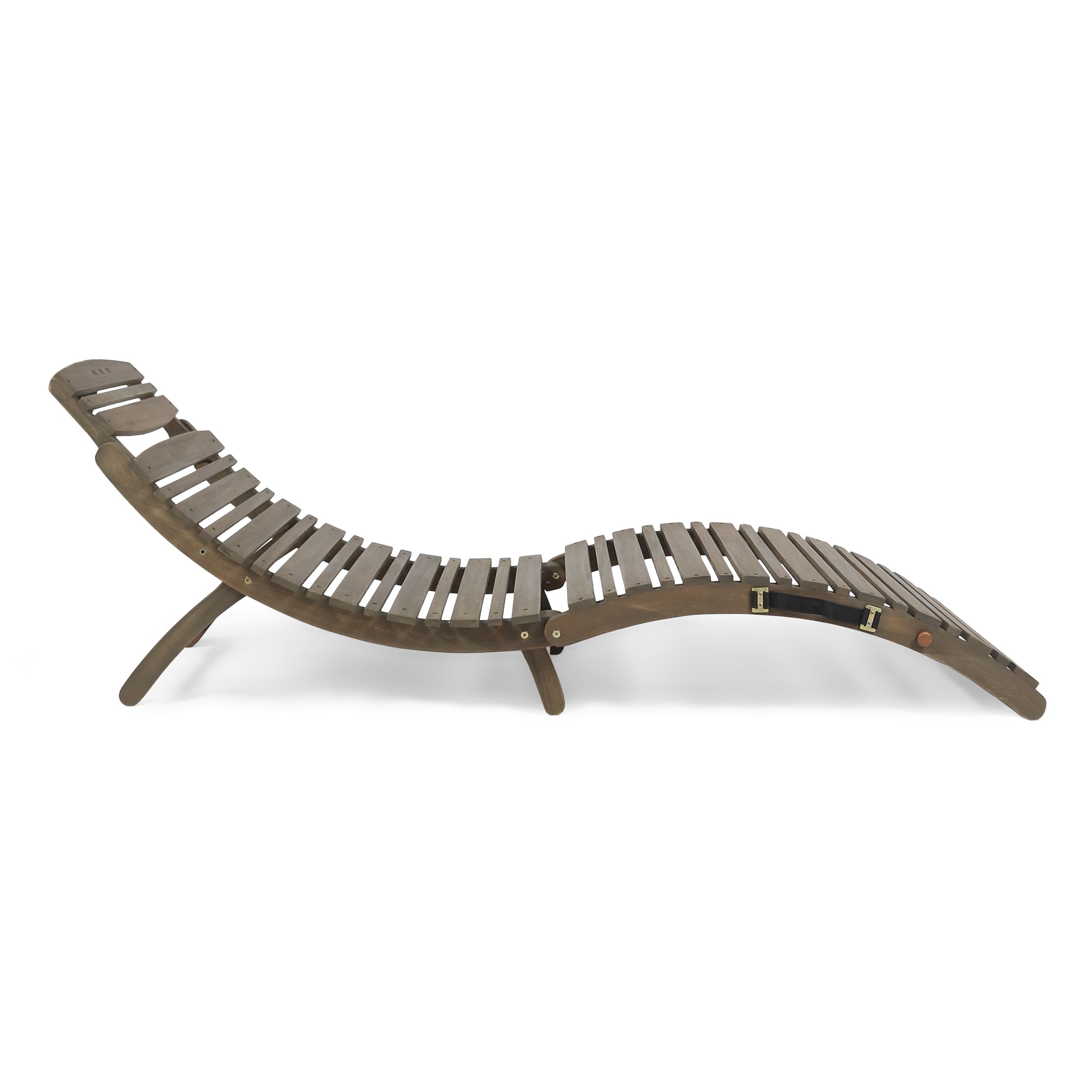 Lahaina outdoor acacia wood chaise lounge by christopher knight home 2025