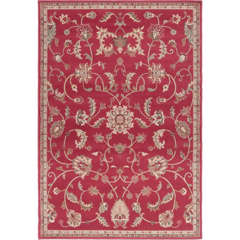 Livabliss Lanier Traditional Floral Area Rug