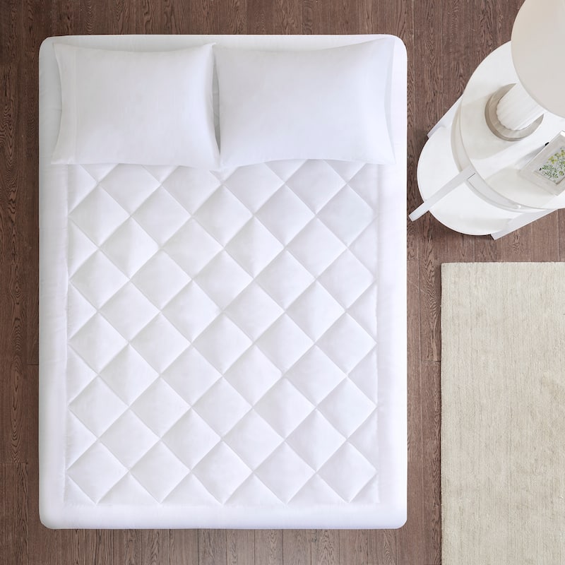 Madison Park Harmony Deep Pocket Waterproof Mattress Pad - White