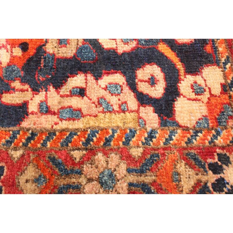 ECARPETGALLERY Hand-knotted Kayseri Red Wool Rug - 5'5 x 8'2