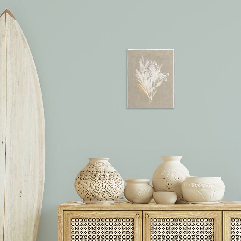 Stupell Natural Herb Impression Wall Plaque Art Design By Susan Jill