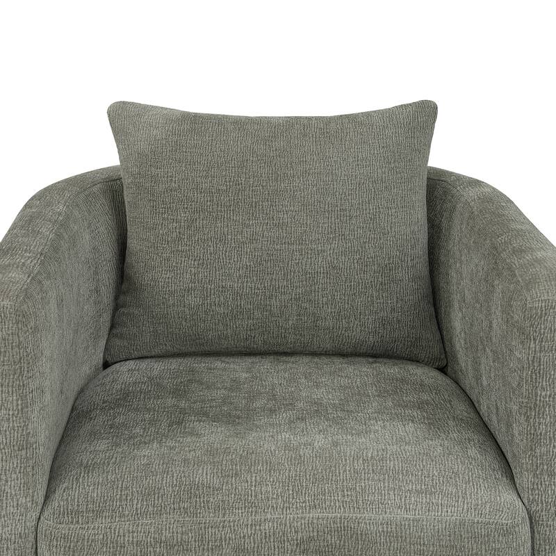 Sylvani Swivel Barrel Chair by Greyson Living