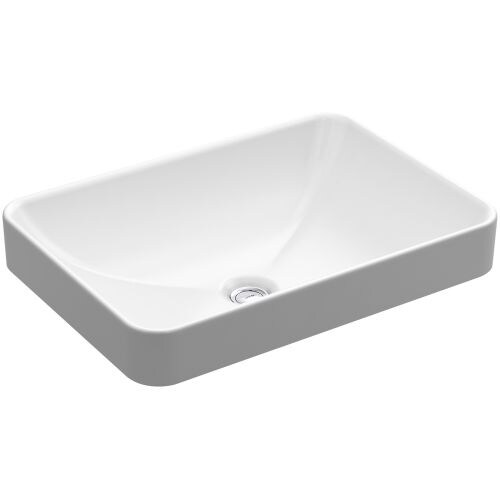 Kohler K-5373 22-5/8" Vox Rectangle Vessel Sink with Overflow